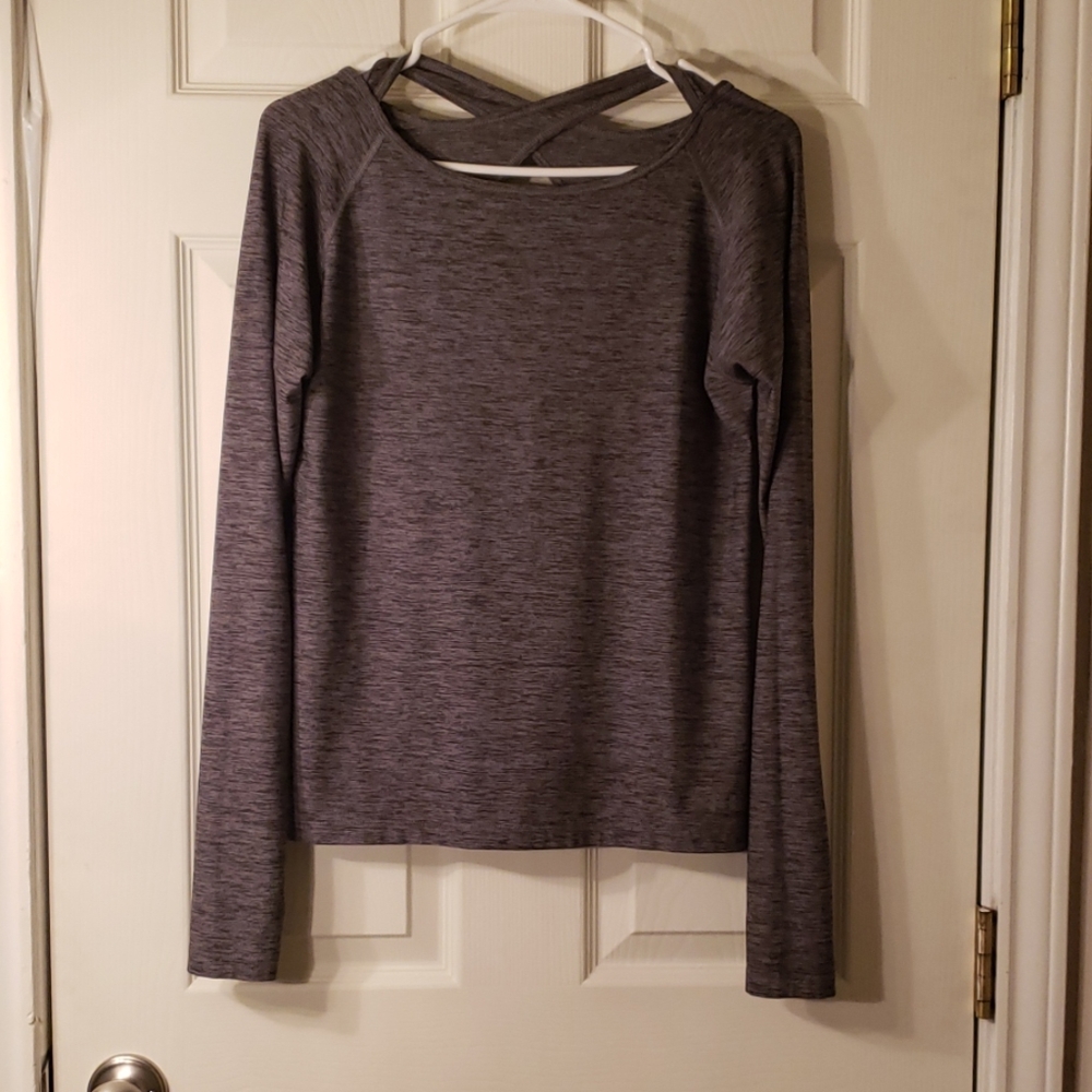 Under Armour criss-cross back workout pullover